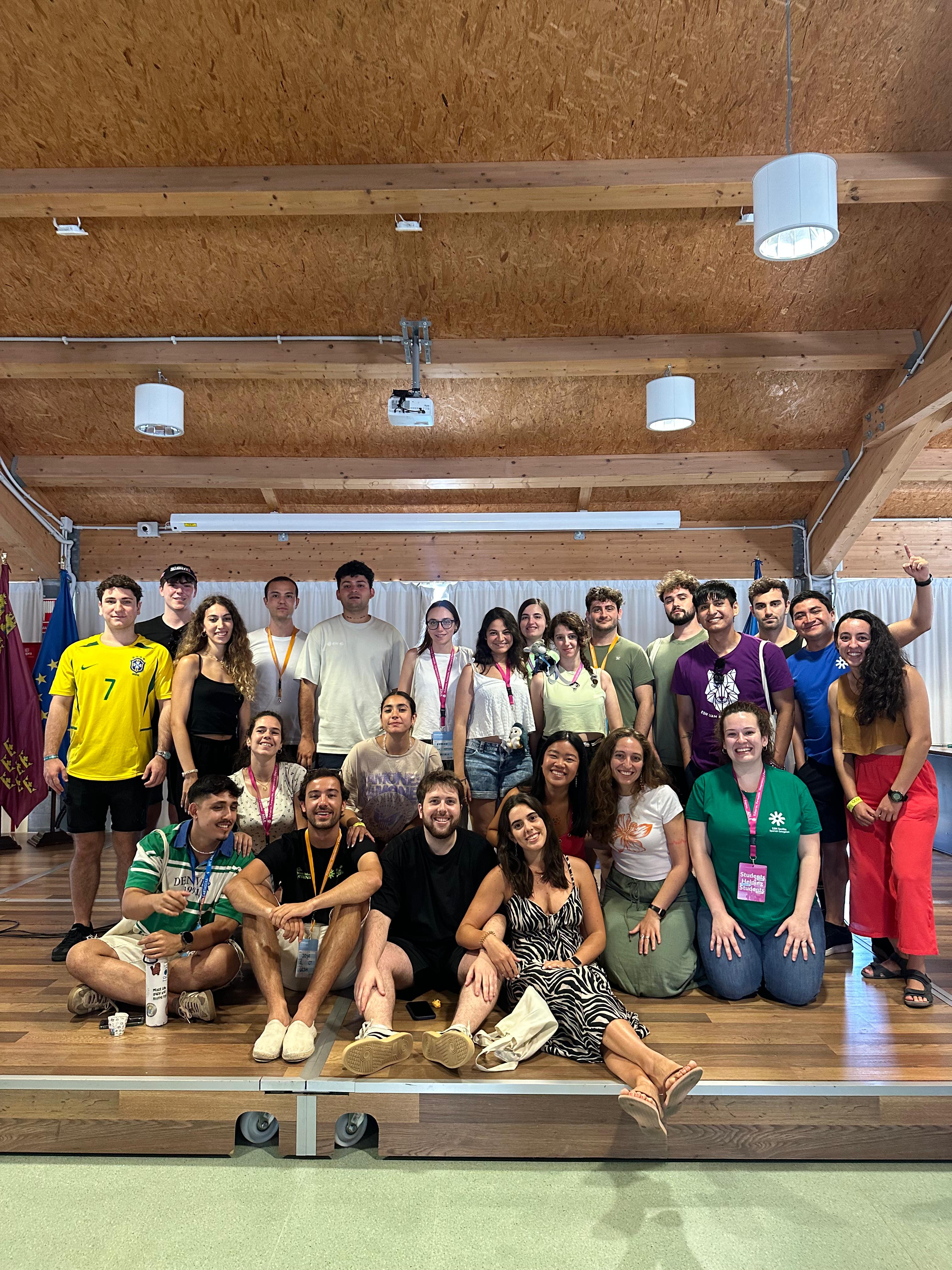 ''Voluntarios de ESN Madrid''