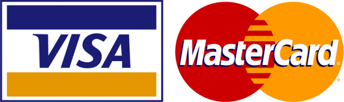 Logo de Visa y MasterCard